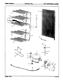 03 - Unit Compartment & System parts for Maytag Freezer UCP210ACLWH from AppliancePartsPros.com