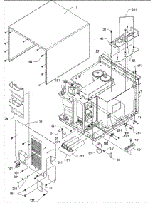 04 - Electrical Components parts for Amana Microwave UCRC518T2 / P1304453M from AppliancePartsPros.com