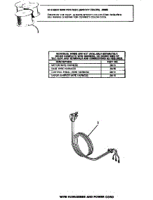 28 - Wire Harnesses & Power Cord (Washer) parts for Amana Washer Dryer Combo UE8230 from AppliancePartsPros.com
