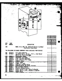 02 - Page 6 parts for Amana Freezer UF16W / P6033612W from AppliancePartsPros.com