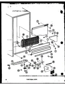 03 - Functional Parts parts for Amana Freezer UF22C / P6034582W from AppliancePartsPros.com