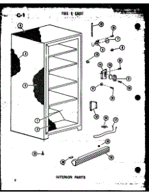 05 - Interior Parts parts for Amana Freezer UF22C / P6034572W from AppliancePartsPros.com