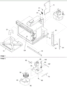 08 - Splash Shield & Blower Assy parts for Amana Microwave UHDC511 / P1325202M from AppliancePartsPros.com