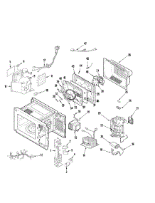 03 - Interior Controls parts for Maytag Microwave UMC1061AAW from AppliancePartsPros.com