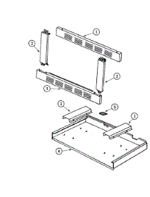 03 - 30`` Brand Microwave Trim parts for Maytag Microwave UMC5100ADQ from AppliancePartsPros.com