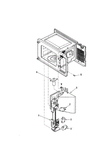 04 - Interlock Switches parts for Maytag Microwave UMC5200AAB from AppliancePartsPros.com