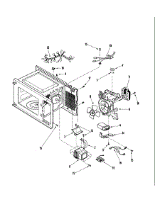 05 - Internal Controls parts for Maytag Microwave UMC5200AAQ from AppliancePartsPros.com