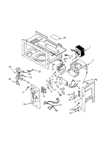 05 - Internal Controls parts for Maytag Microwave UMV1142AAQ from AppliancePartsPros.com