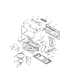 02 - Cavity parts for Maytag Microwave UMV1142ACQ from AppliancePartsPros.com