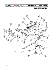 03 - Controls (Solid State Ignition) parts for Norge Range UNGW2HK1 from AppliancePartsPros.com