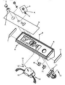 05 - Graphics Panel, Ctrl Hood And Ctrls parts for Amana Washer VA6013 from AppliancePartsPros.com
