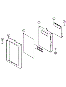 03 - Control Board parts for Maytag Microwave VM12AV from AppliancePartsPros.com