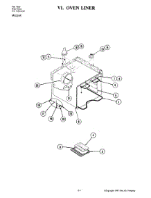 07 - Oven parts for Jenn-Air Oven W121-E from AppliancePartsPros.com