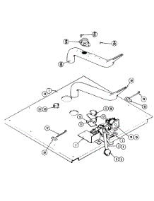 06 - Internal Controls parts for Jenn-Air Oven W122-C from AppliancePartsPros.com