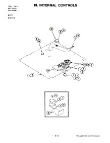 06 - Internal Controls parts for Jenn-Air Oven W123-C from AppliancePartsPros.com