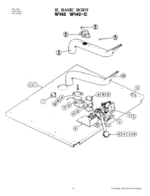 02 - Body parts for Jenn-Air Oven W142 from AppliancePartsPros.com