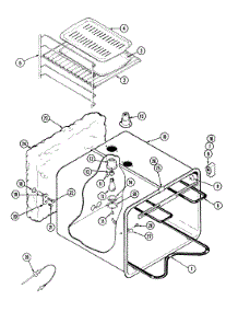 07 - Liner parts for Jenn-Air Oven W146-C from AppliancePartsPros.com
