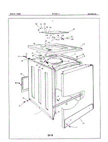 03 - Exterior parts for Magic Chef Washer W14EN1 from AppliancePartsPros.com