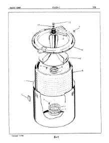 05 - Tub parts for Magic Chef Washer W14EN1 from AppliancePartsPros.com