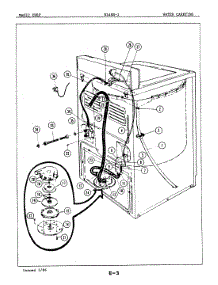 06 - Water Carrying parts for Magic Chef Washer W14EN1 from AppliancePartsPros.com
