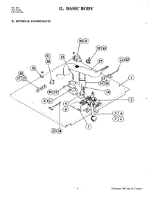 02 - Basic Body-Internal Controls parts for Jenn-Air Oven W181 from AppliancePartsPros.com