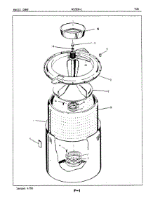 04 - Tub parts for Magic Chef Washer W18EA1 from AppliancePartsPros.com