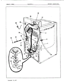 05 - Water Carrying parts for Magic Chef Washer W18FA2 from AppliancePartsPros.com