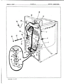 06 - Water Carrying parts for Magic Chef Washer W18FN1 from AppliancePartsPros.com