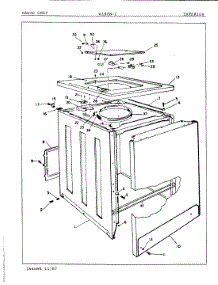 03 - Exterior parts for Magic Chef Washer W18FN2 from AppliancePartsPros.com