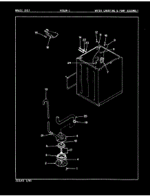 05 - Water Carrying & Pump Assembly parts for Magic Chef Washer W18JA1 from AppliancePartsPros.com