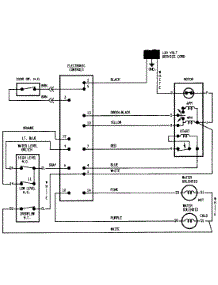07 - Wiring Information (W209kv) parts for Magic Chef Washer W209KV from AppliancePartsPros.com