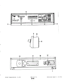 02 - Control Panel parts for Magic Chef Washer W20DN4 from AppliancePartsPros.com