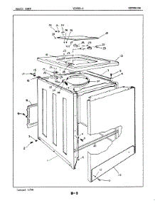 03 - Exterior parts for Magic Chef Washer W20EN4 from AppliancePartsPros.com
