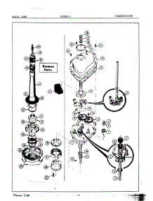 03 - Transmission parts for Magic Chef Washer W20EY2 from AppliancePartsPros.com