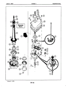 03 - Transmission parts for Magic Chef Washer W20EY3 from AppliancePartsPros.com