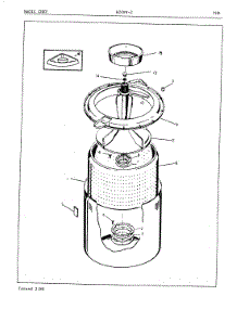 05 - Tub parts for Magic Chef Washer W20FA2 from AppliancePartsPros.com
