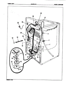 06 - Water Carrying parts for Magic Chef Washer W20FA2C from AppliancePartsPros.com