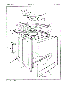 03 - Exterior parts for Magic Chef Washer W20FN4 from AppliancePartsPros.com