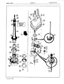 04 - Transmission parts for Magic Chef Washer W20FY2 from AppliancePartsPros.com