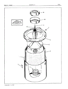 05 - Tub parts for Magic Chef Washer W20FY4 from AppliancePartsPros.com