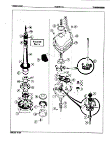 04 - Transmission parts for Magic Chef Washer W20FY4C from AppliancePartsPros.com