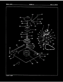 02 - Base & Drive (Rev. E-H) parts for Magic Chef Washer W20HN3C from AppliancePartsPros.com