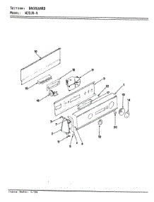 04 - Control Panel (Rev. E-F) parts for Magic Chef Washer W20JN4 from AppliancePartsPros.com