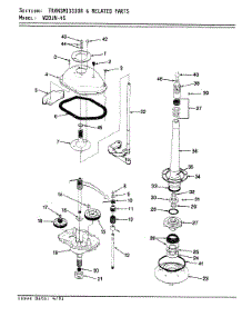 07 - Transmission & Related Parts parts for Magic Chef Washer W20JN4S from AppliancePartsPros.com