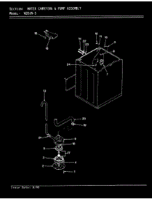 11 - Water Carrying (W20jn5)(Rev. A-D) parts for Magic Chef Washer W20JN5 from AppliancePartsPros.com