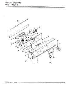 03 - Control Panel parts for Magic Chef Washer W20JN5S from AppliancePartsPros.com