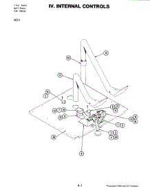 06 - Internal Controls parts for Jenn-Air Oven W214 from AppliancePartsPros.com