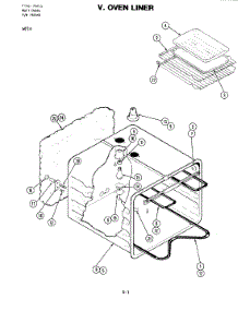 07 - Oven parts for Jenn-Air Oven W214 from AppliancePartsPros.com