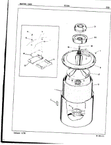10 - Tub (Rev. A-B) parts for Admiral Washer W25D6A from AppliancePartsPros.com