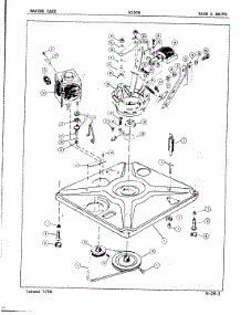 02 - Base & Drive (Rev. A-B) parts for Admiral Washer W25D6HW from AppliancePartsPros.com